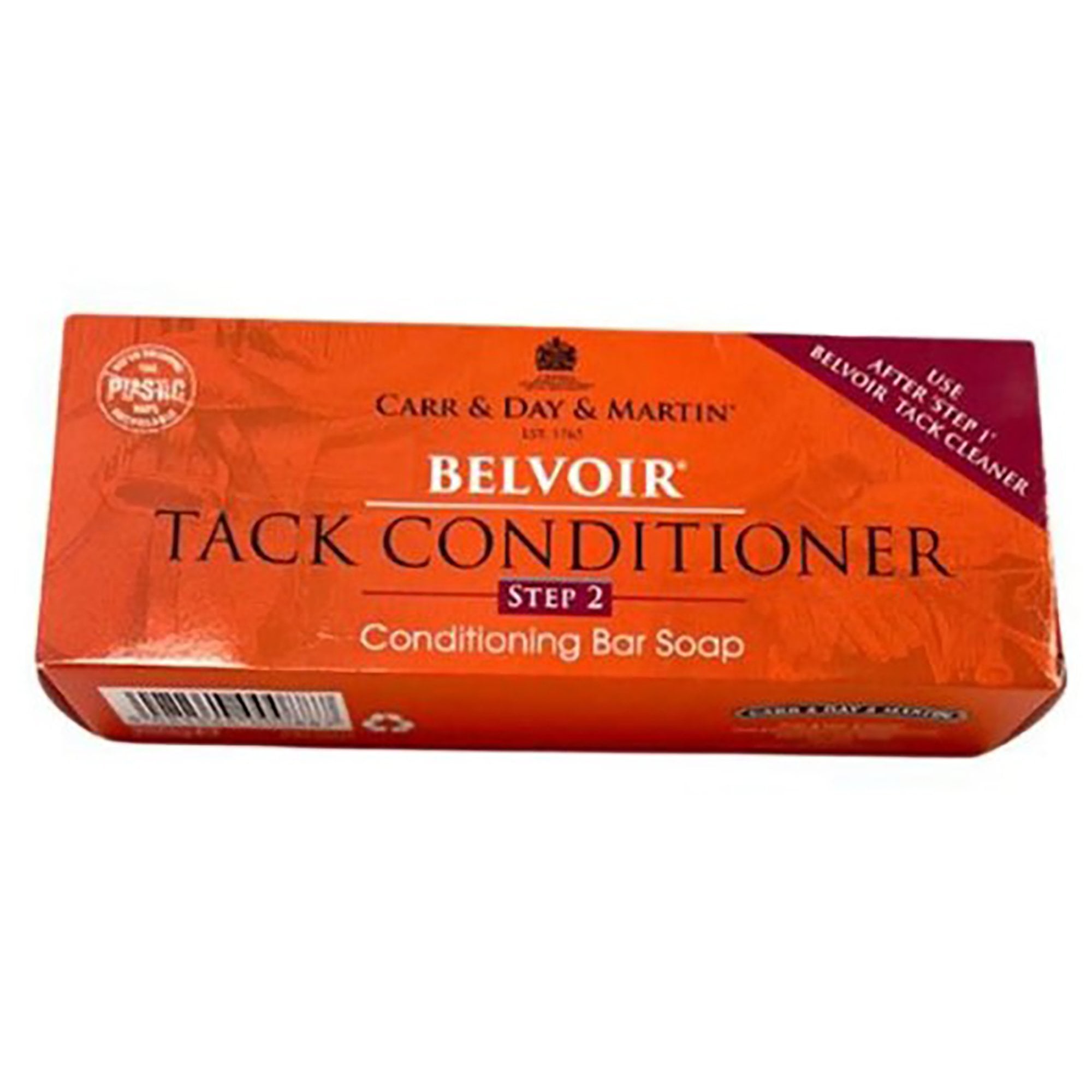 Carr & Day & Martin Belvoir Tack Conditioner Glycerine Soap Bar 250g (Plus Free Tin)