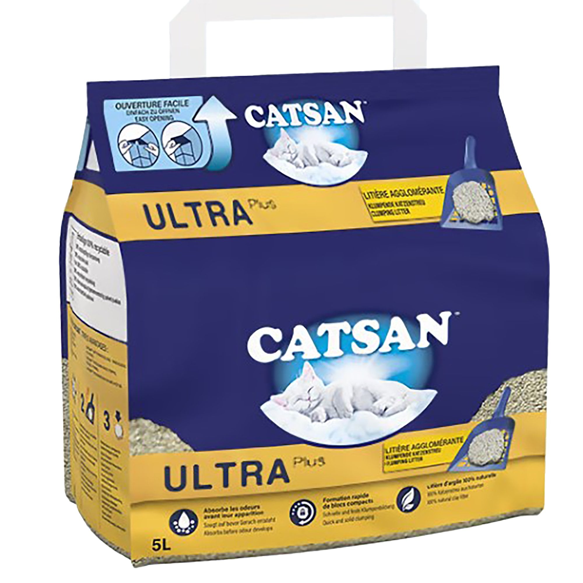 Ultra Plus Clumping Cat Litter 5 Litre