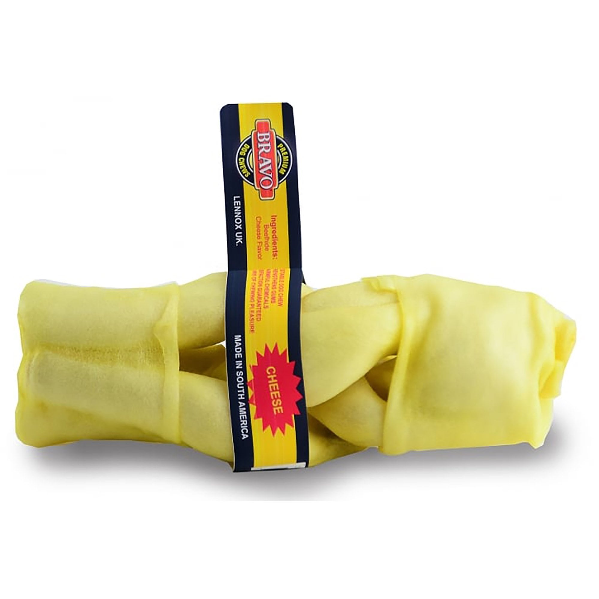 Cheese Braided Stick Dog Chew 6-7"