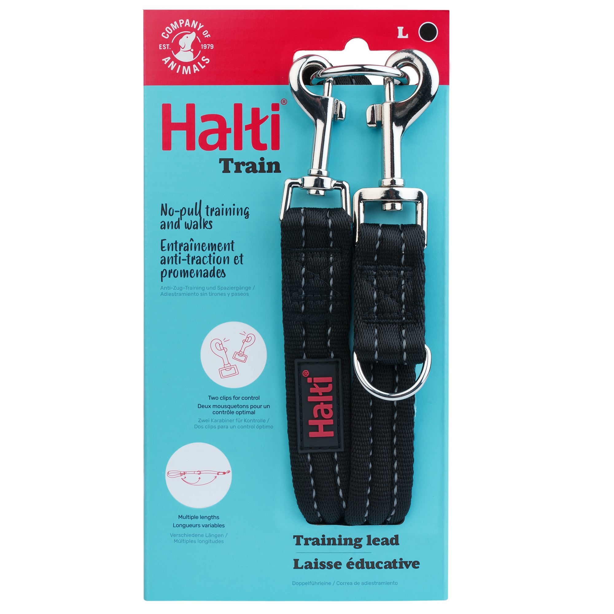 Halti Training Lead Large - Black