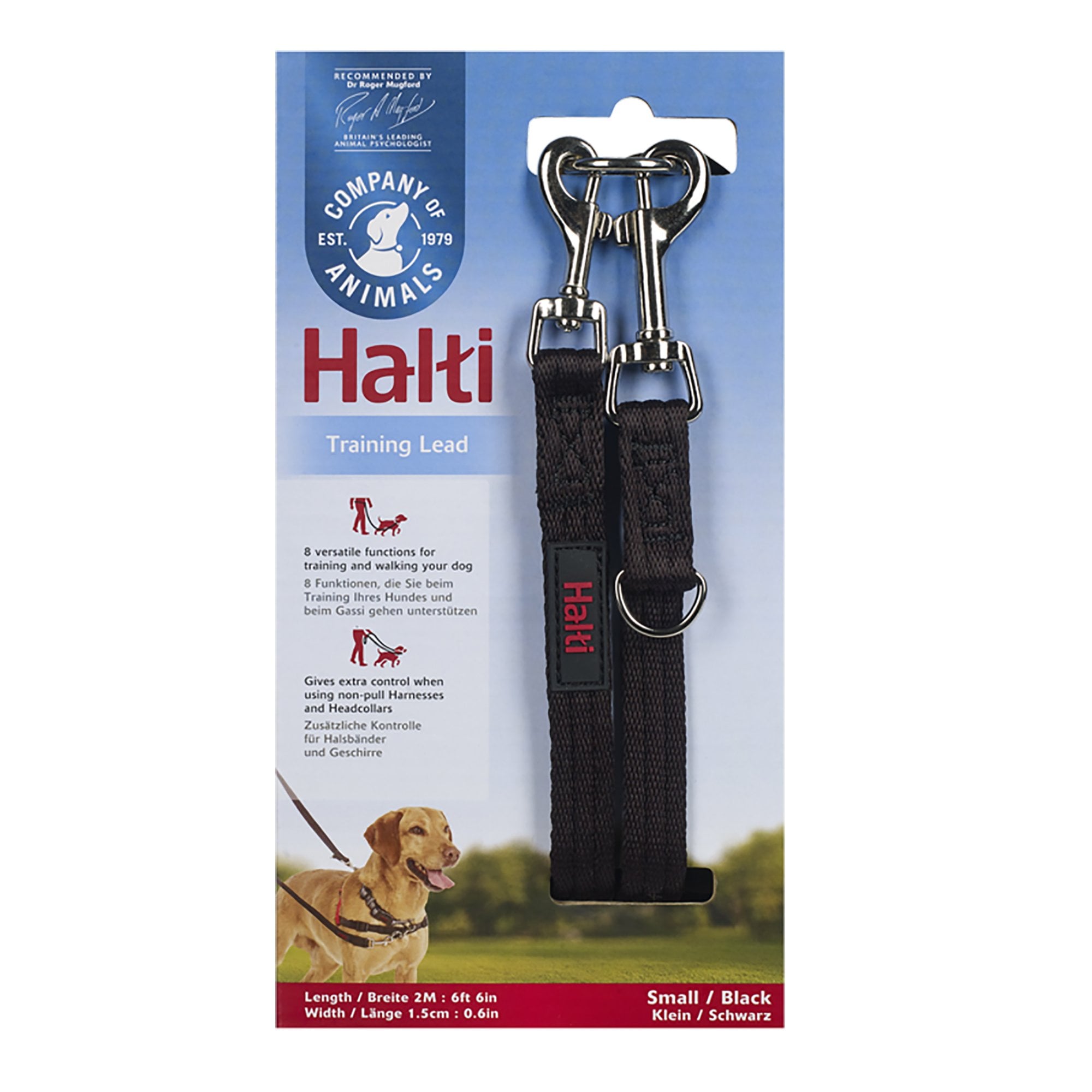 Halti Training Lead Small - Black