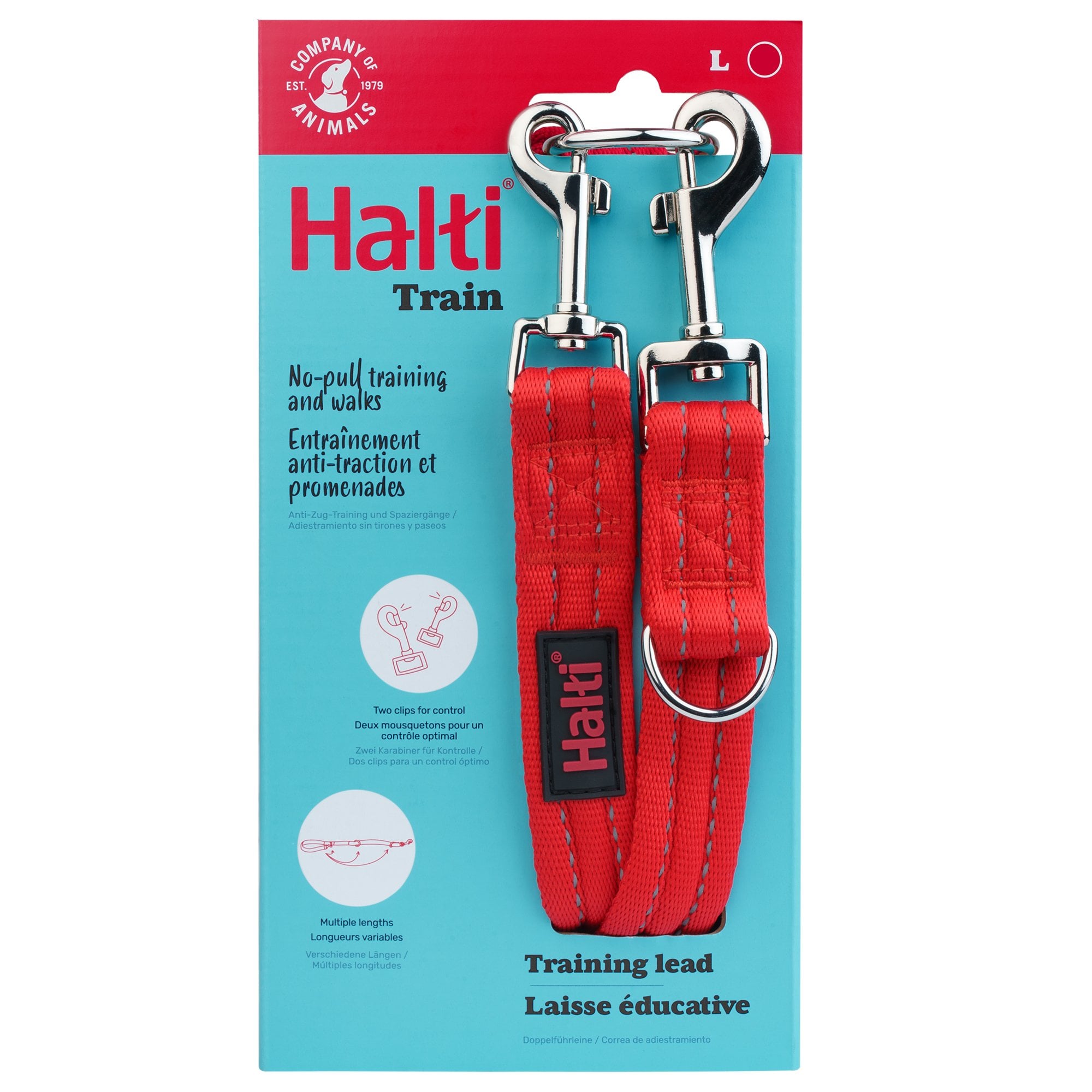 Halti Training Lead Large - Red