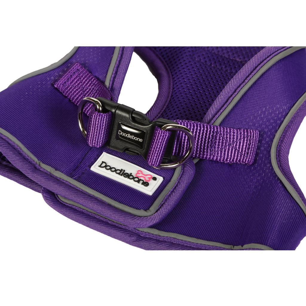 Doodlebone Snappy Dog Harness Violet Size 1-2