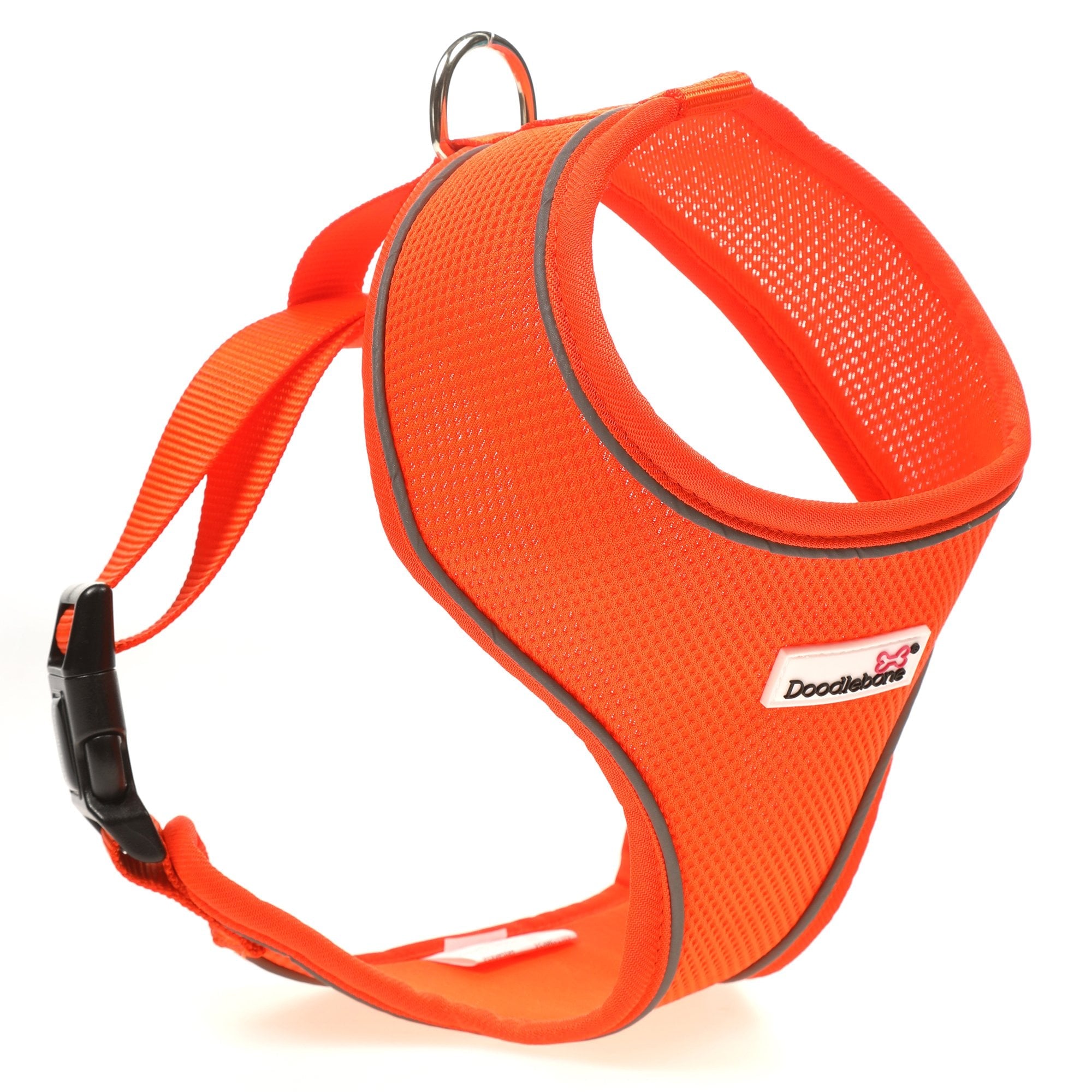 Doodlebone Airmesh Dog Harness Tangerine - Size 6-7