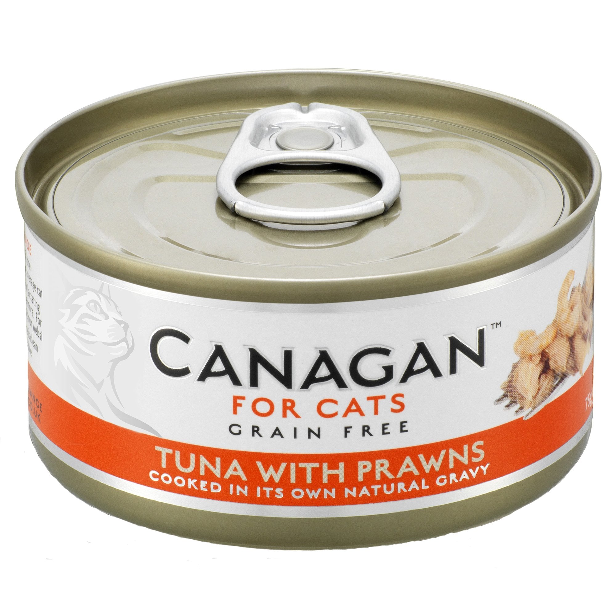 Tuna With Prawns Grain Free Adult Wet Cat Food 12pk (12 x 75g)