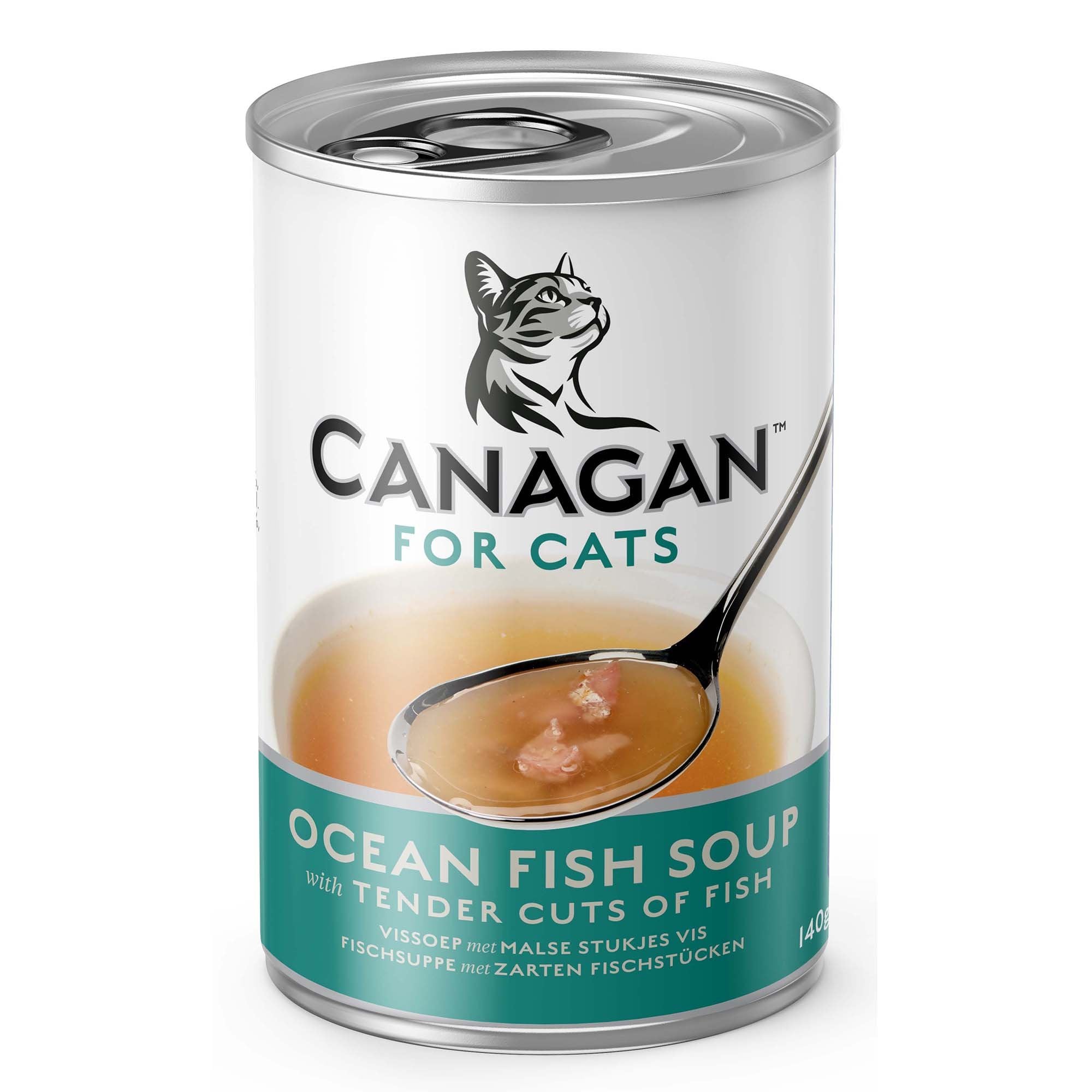 Ocean Fish Soup For Cats 24 Pack (24 x 140g)