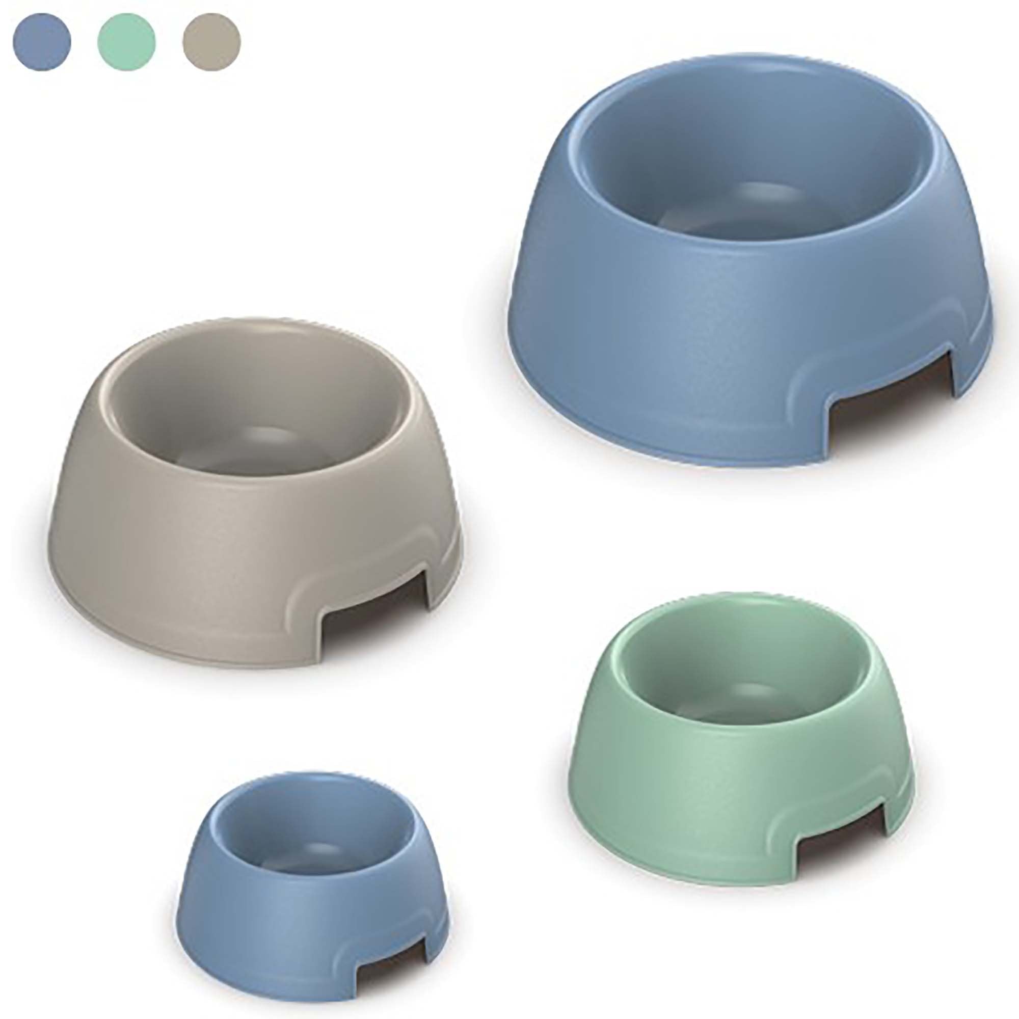 Georplast Clotola Lucky Round AntiSlip Dog Bowl 750ml