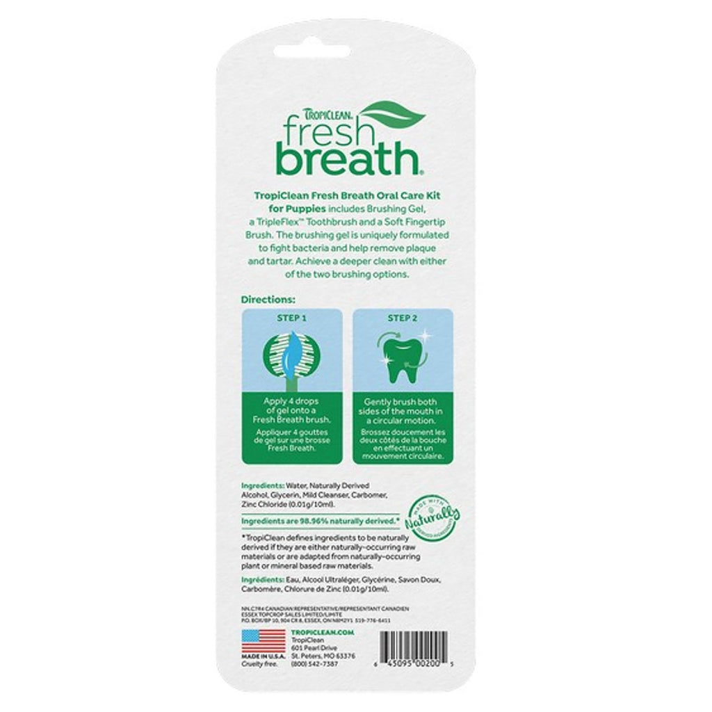 Fresh Breath Puppy Oral Care Kit 59ml