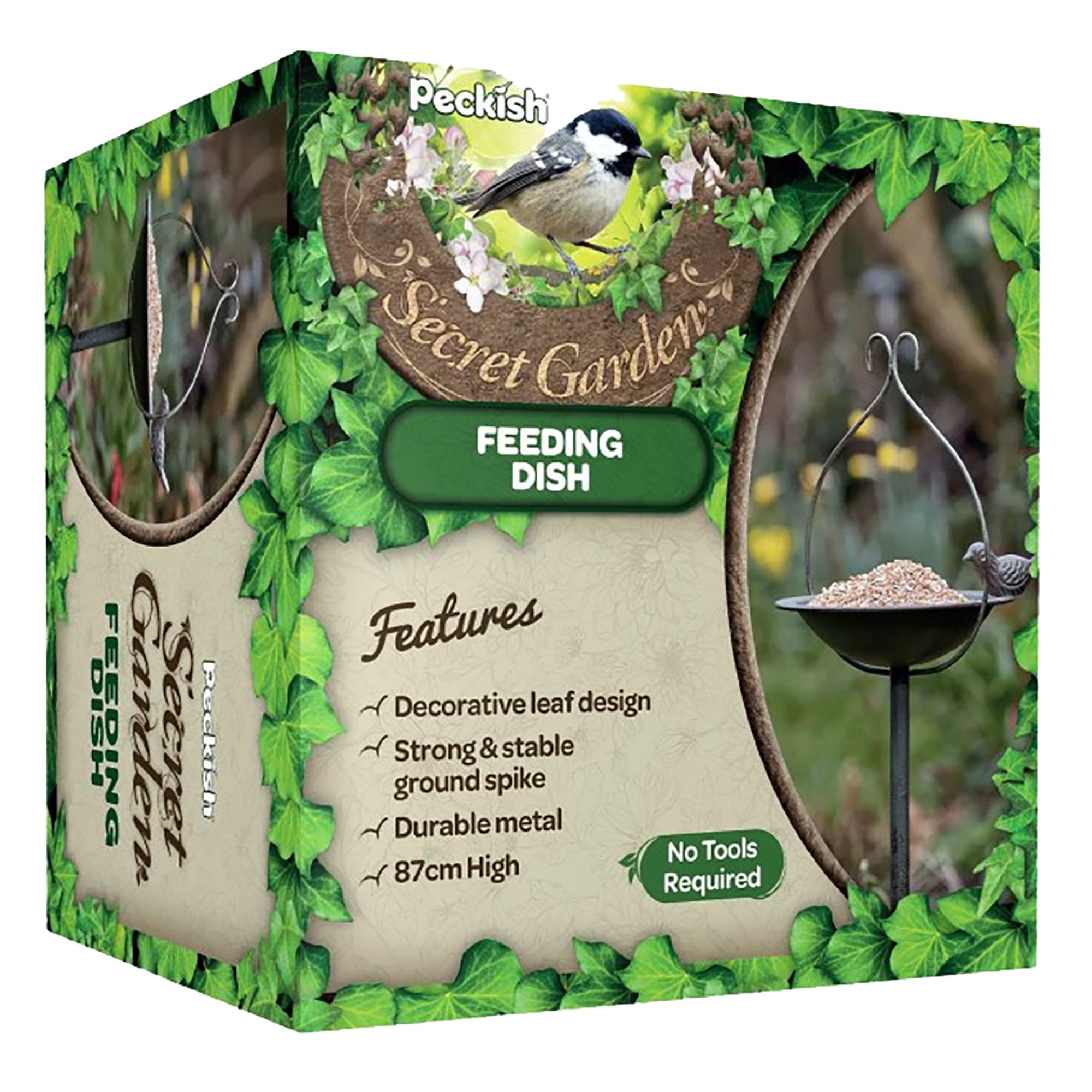 Secret Garden Feeding Dish For Wild Birds