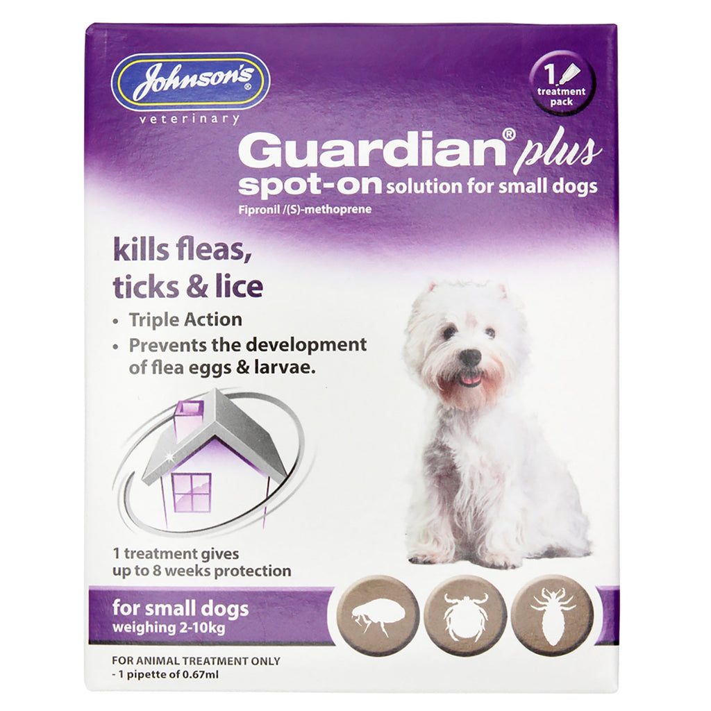Guardian Plus Spot-On Solution For Small Dogs 1 Treatment