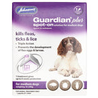 Johnson's Veterinary Guardian Plus Spot-On Solution For Medium Dogs 1 Treatment