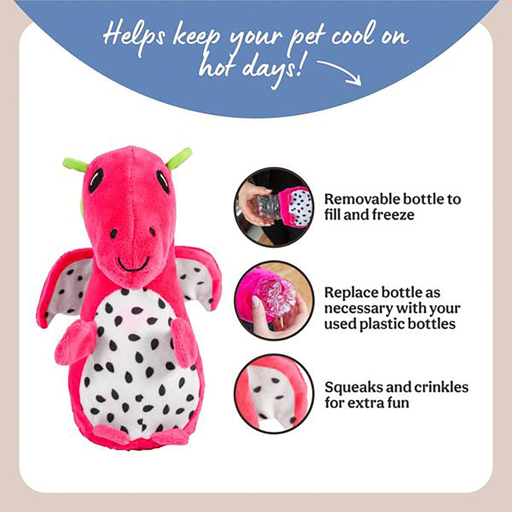 Cooling Dragonfruit Dragon Dog Toy