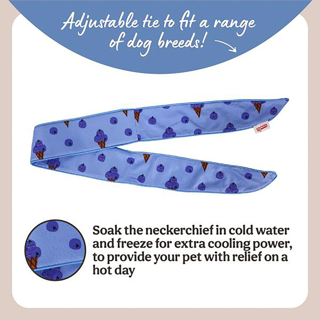 Rosewood Cooling Dog Neckerchief Small