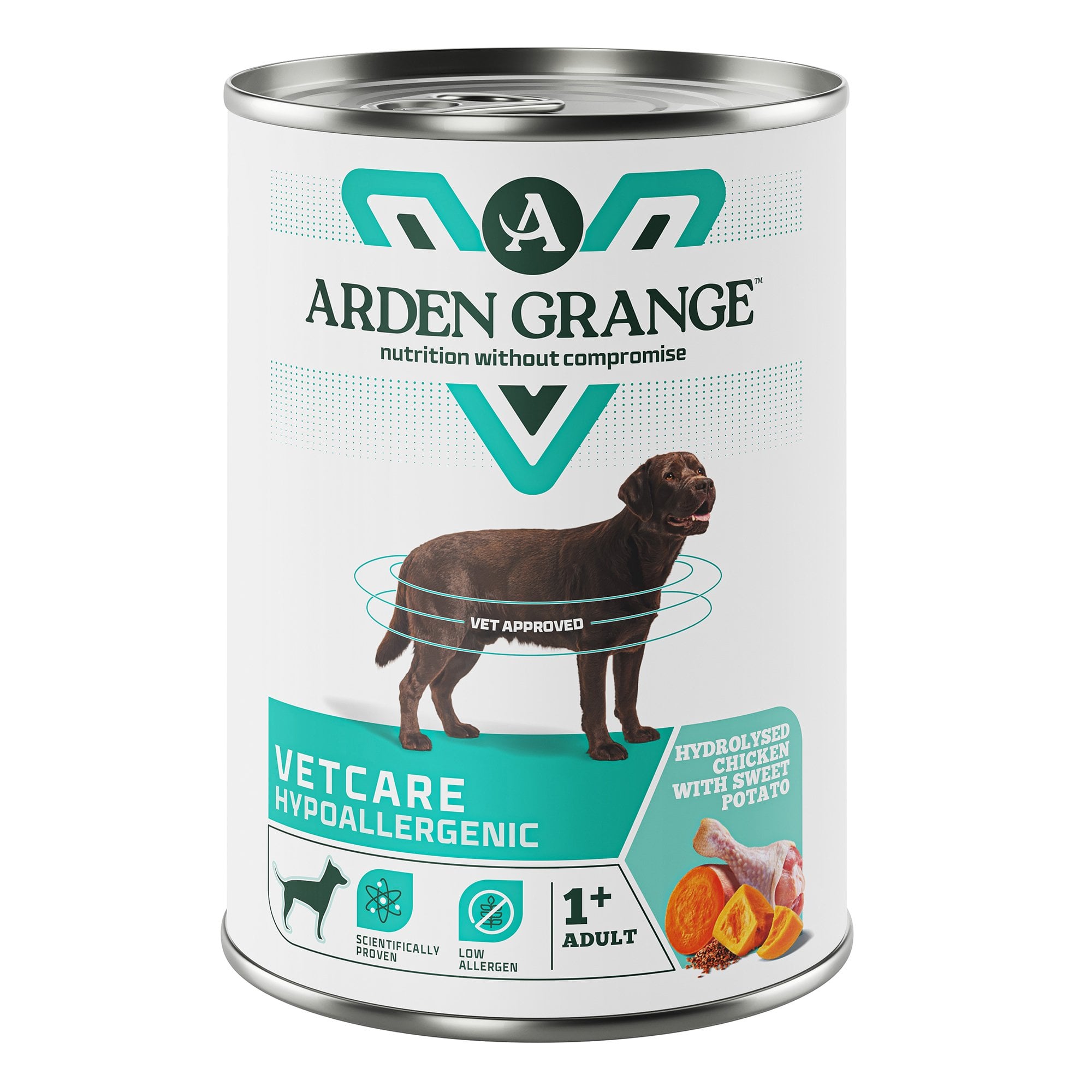 VetCare Hypoallergenic Adult Dog Wet Food 395g