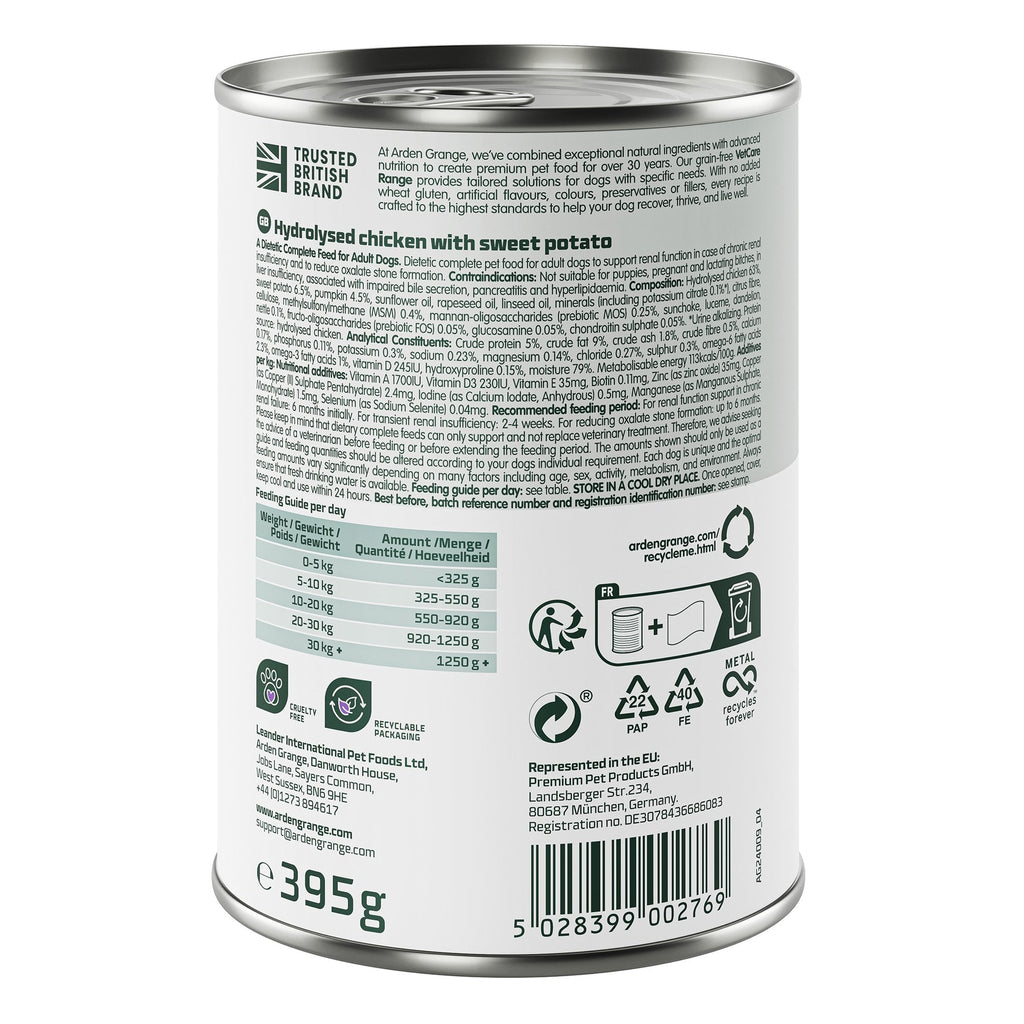 VetCare Renal Adult Dog Wet Food 395g