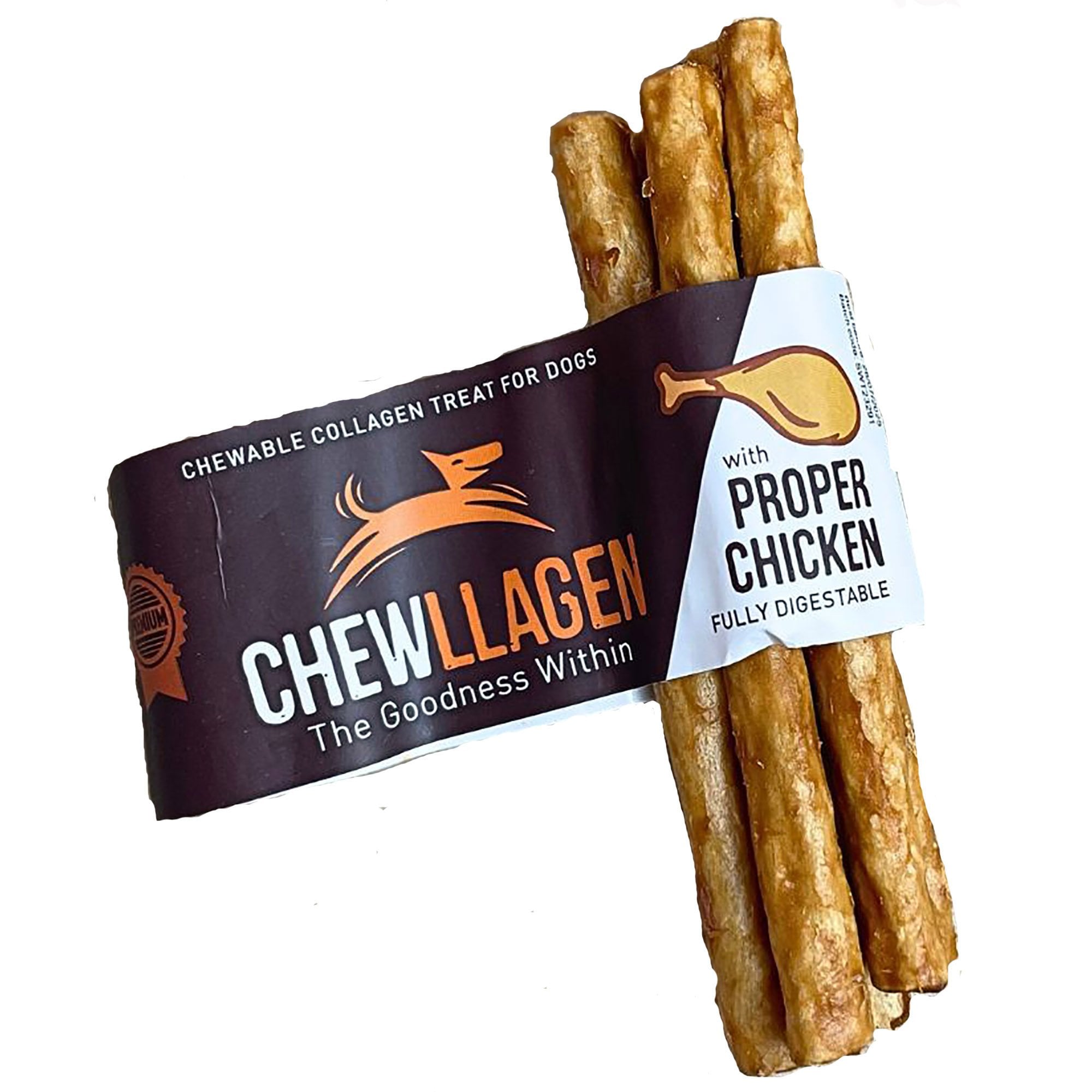 Collagen Mini Chicken Roll's Dog Treat 5pk (5")