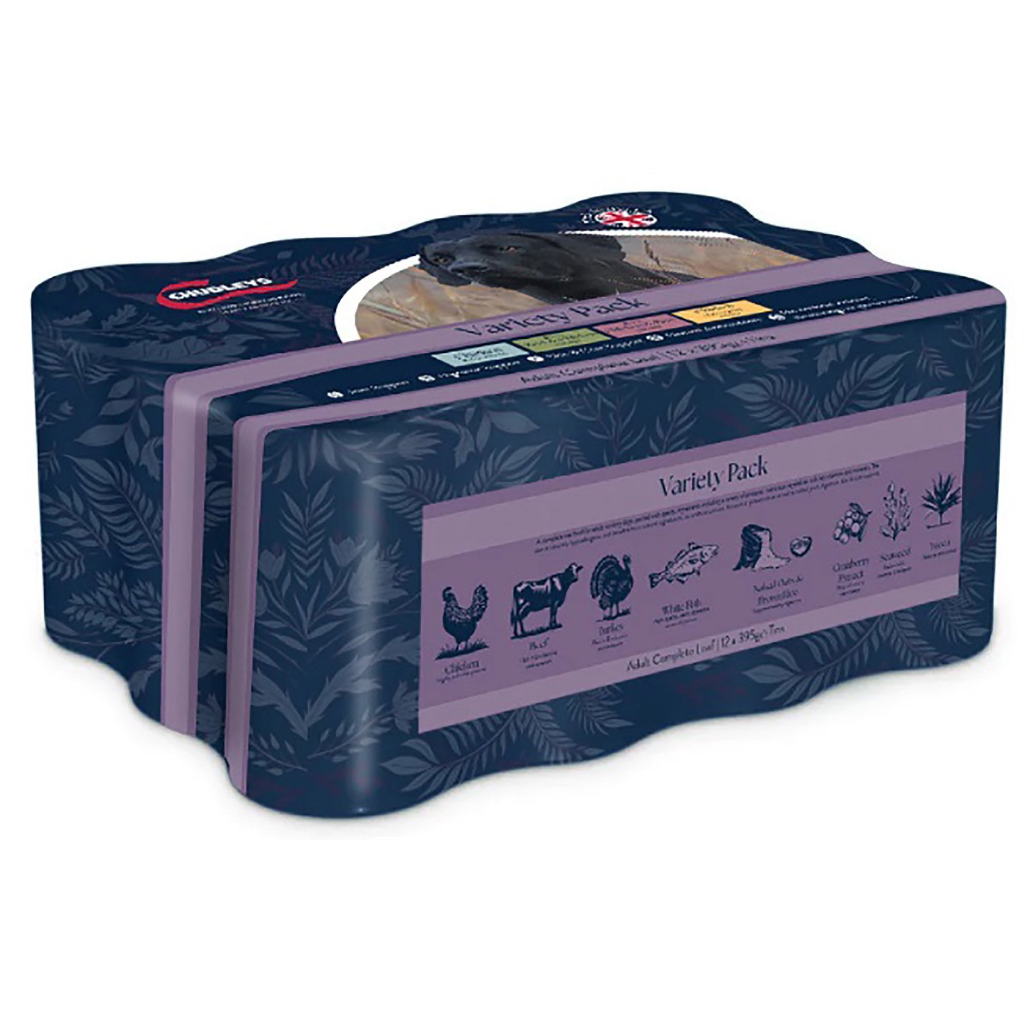 Complete Adult Working Variety Pack Wet Dog Food 12 x 395g