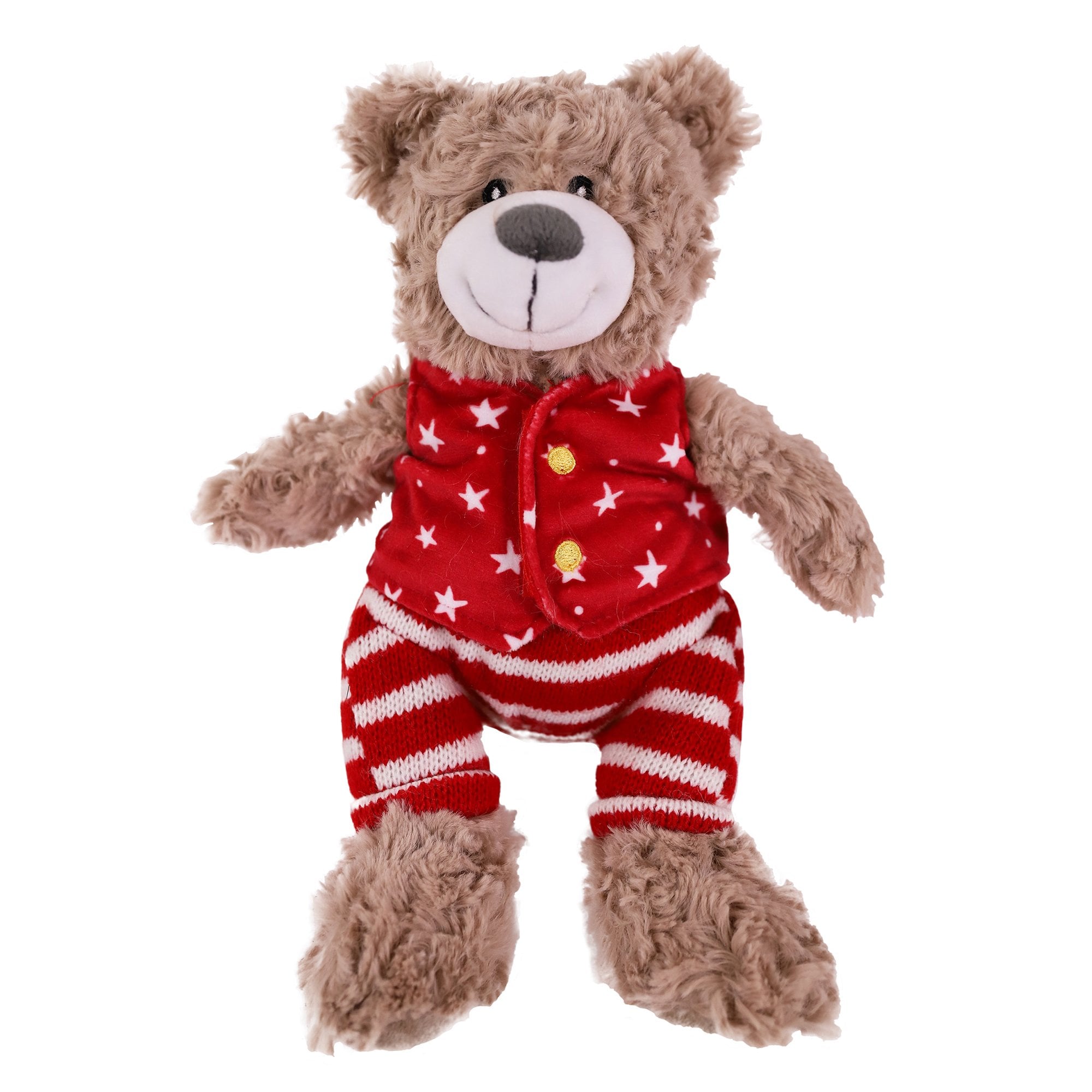 Rosewood Cupid & Comet Buddy Bear Christmas Dog Toy