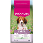 Eukanuba Puppy Small/Medium Breed Lamb & Rice Dry Dog Food 3kg