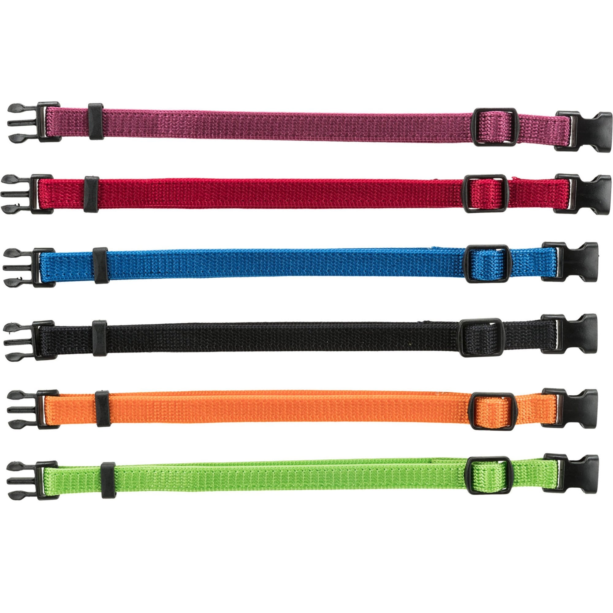 Junior Set Of Puppy Collars Pack 6 Small/Medium