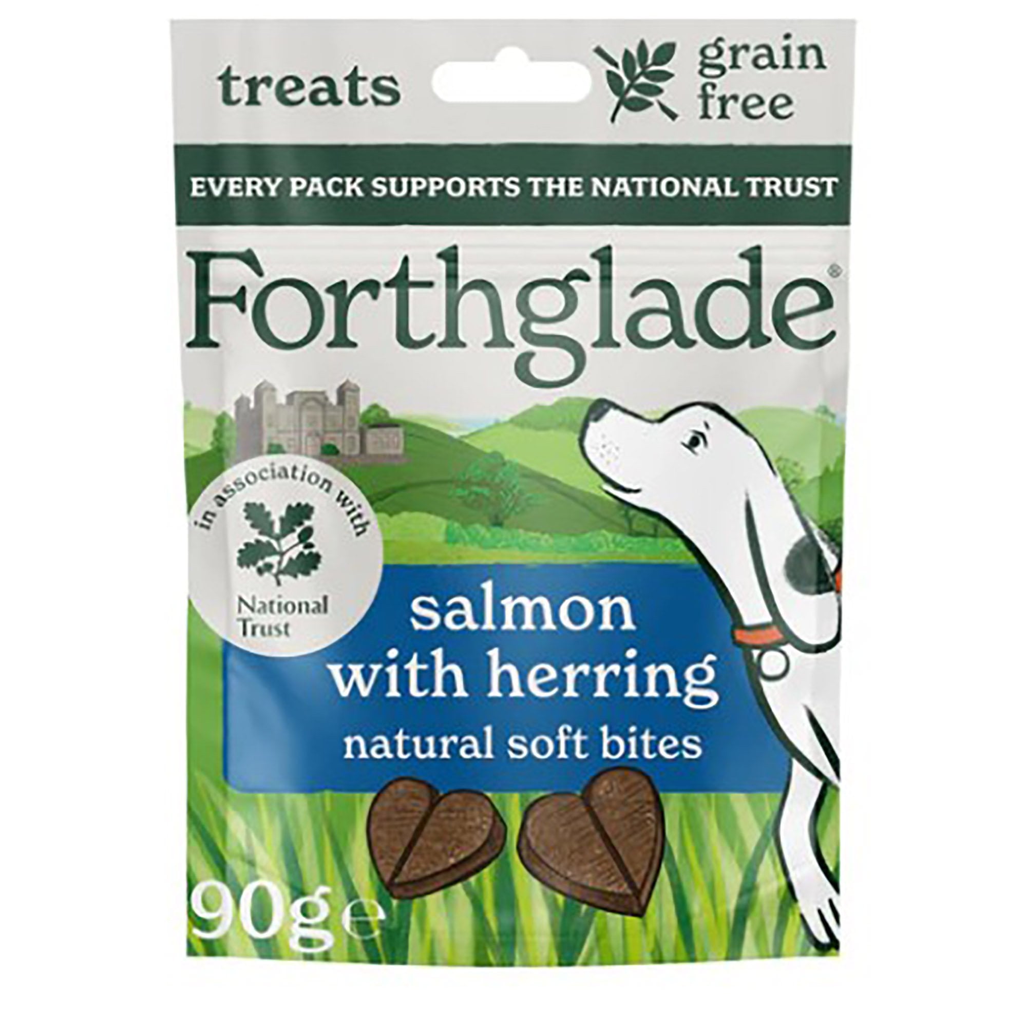 Soft Bite Salmon & Herring Grain Free Dog Treat 90g