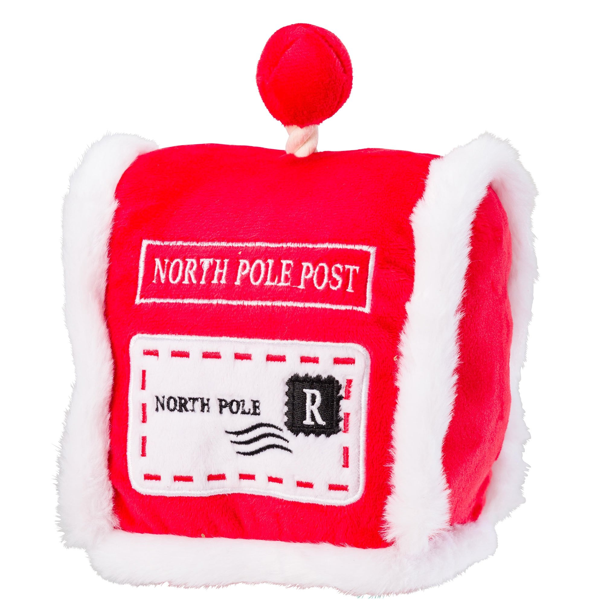 House Of Paws North Pole Post Box Festive Dog Toy