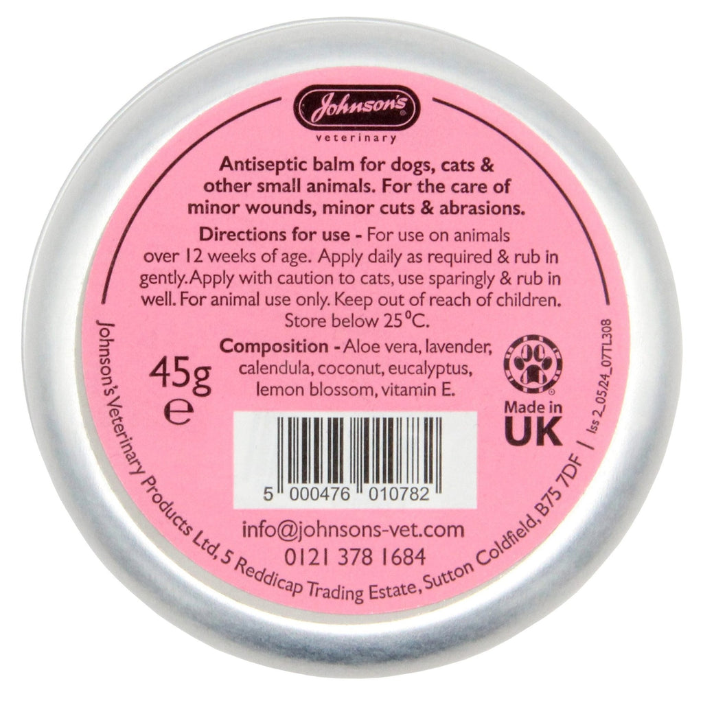 Antiseptic Balm For Dogs, Cats & Other Small Animals 45g