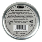 Johnson's Veterinary Paw & Nose Balm For Dogs 50ml
