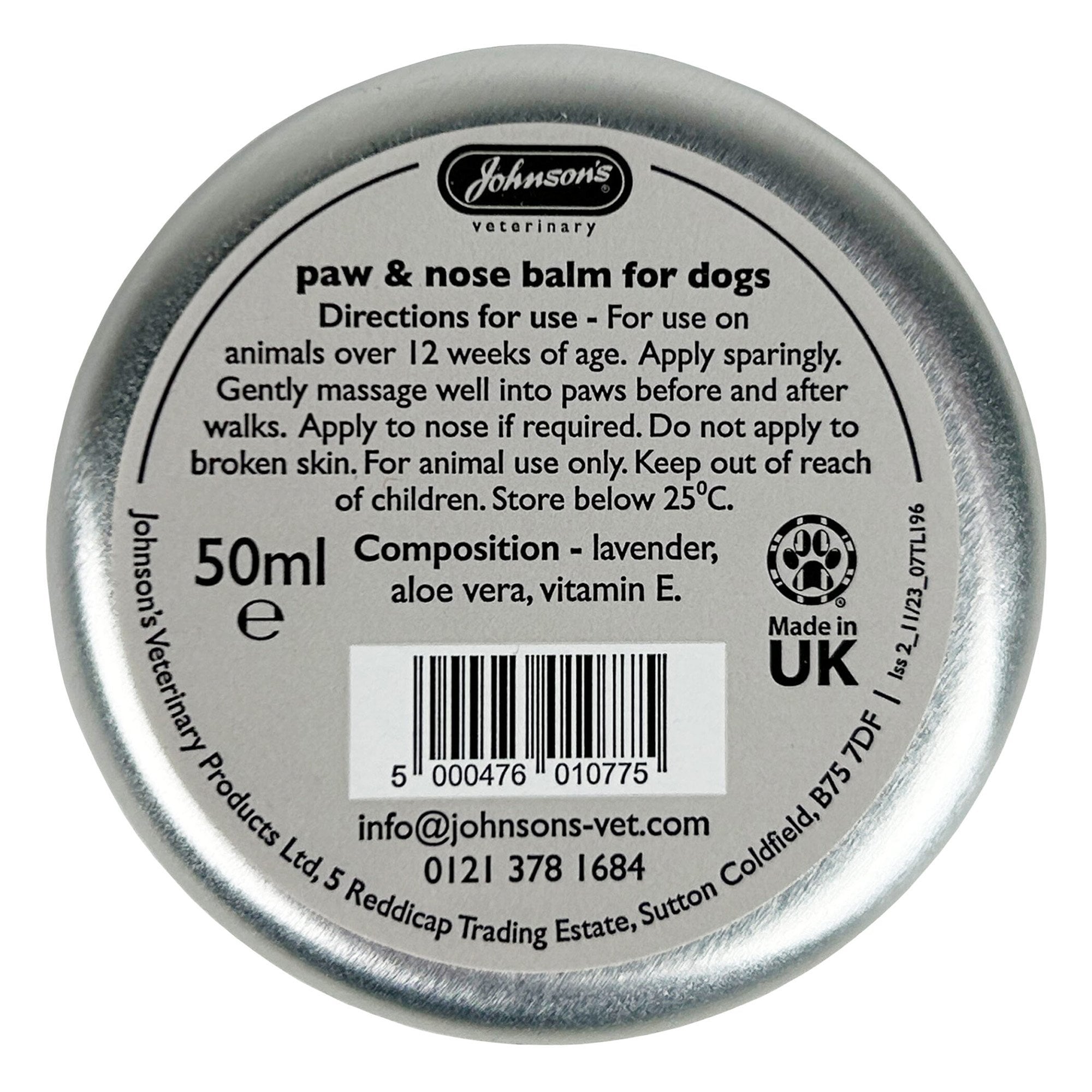 Paw & Nose Balm For Dogs 50ml