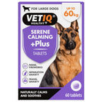 Mark & Chappell VETIQ Serene Calming +Plus Tablets 60 Pack