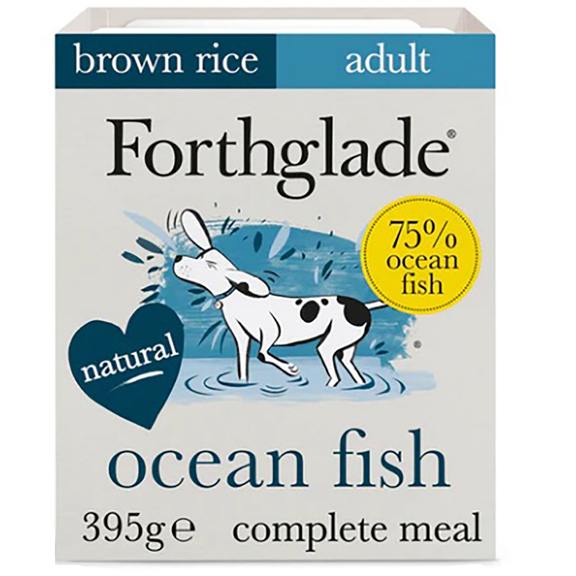 Ocean Fish With Brown Rice & Vegetables Adult Wet Dog Food 395g