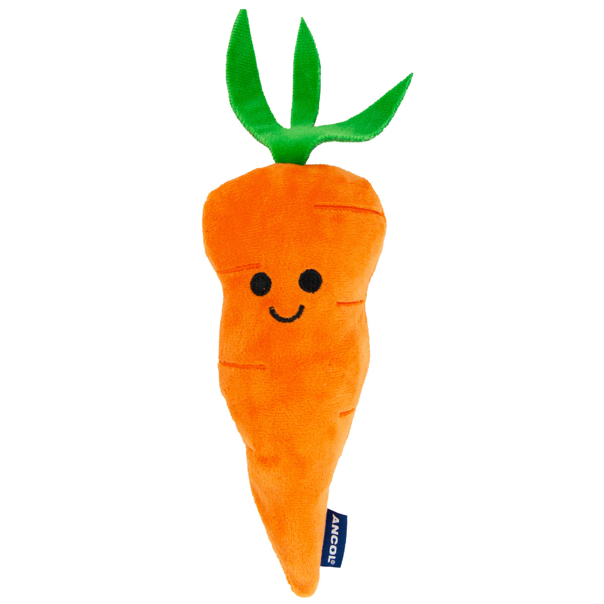 Ancol Mini Katie festive carrot-shaped Christmas dog toy