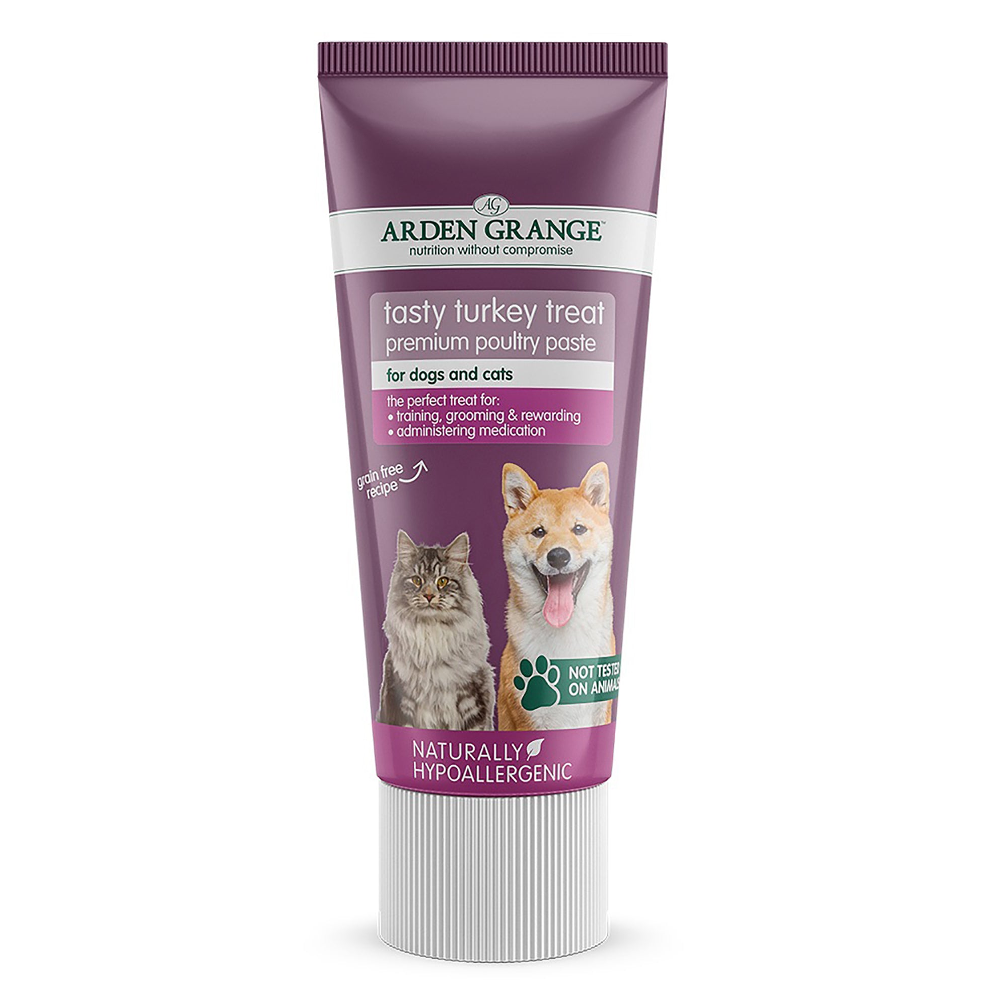 Arden Grange tasy paste turkey ideal for cats and dogs, naturally hypoallergenic