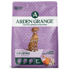 Arden Grange Calming Adult dry dog food with fresh turkey and sweet potato, 2kg bag, front