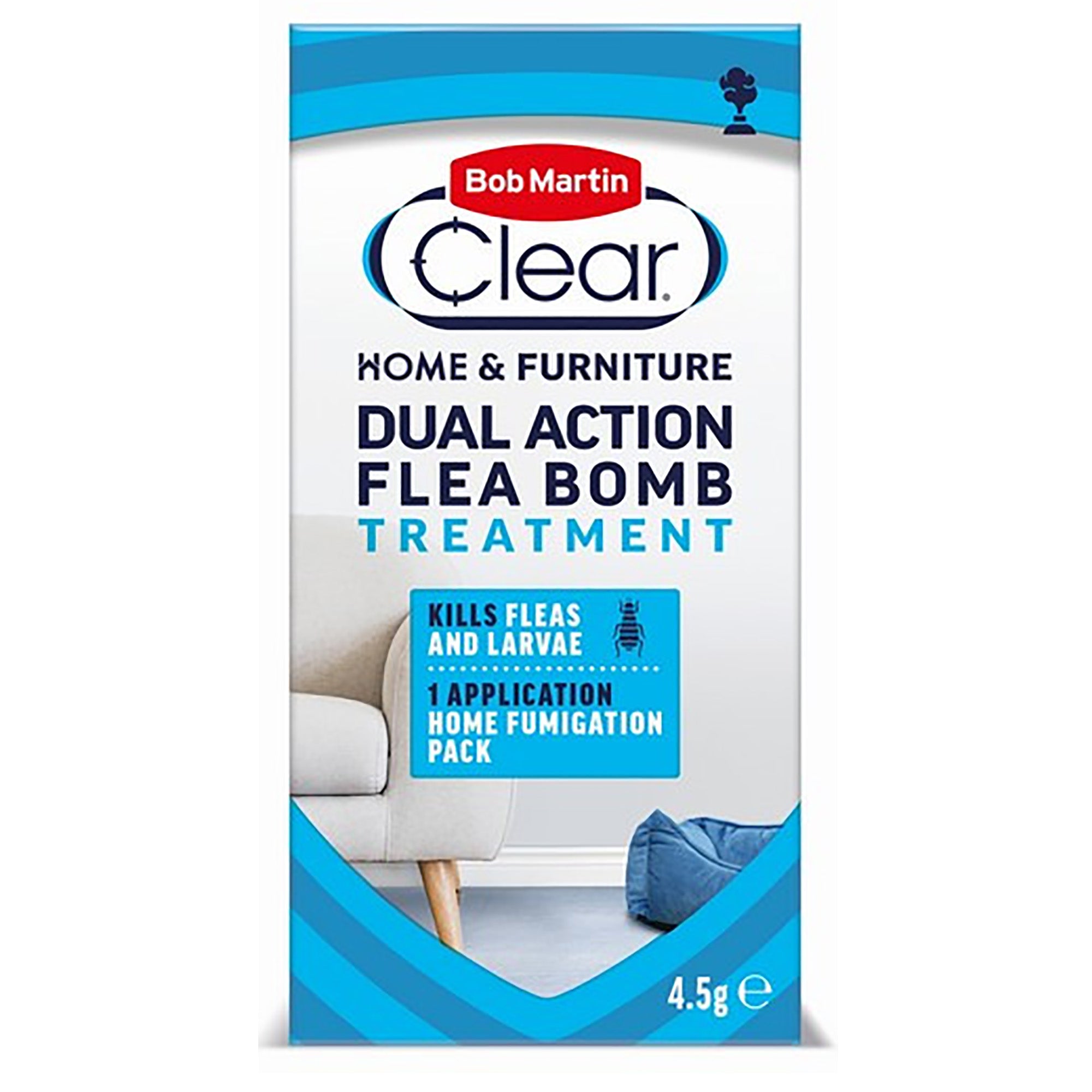 Bob Martin Clear Home Flea Bomb 4.5g