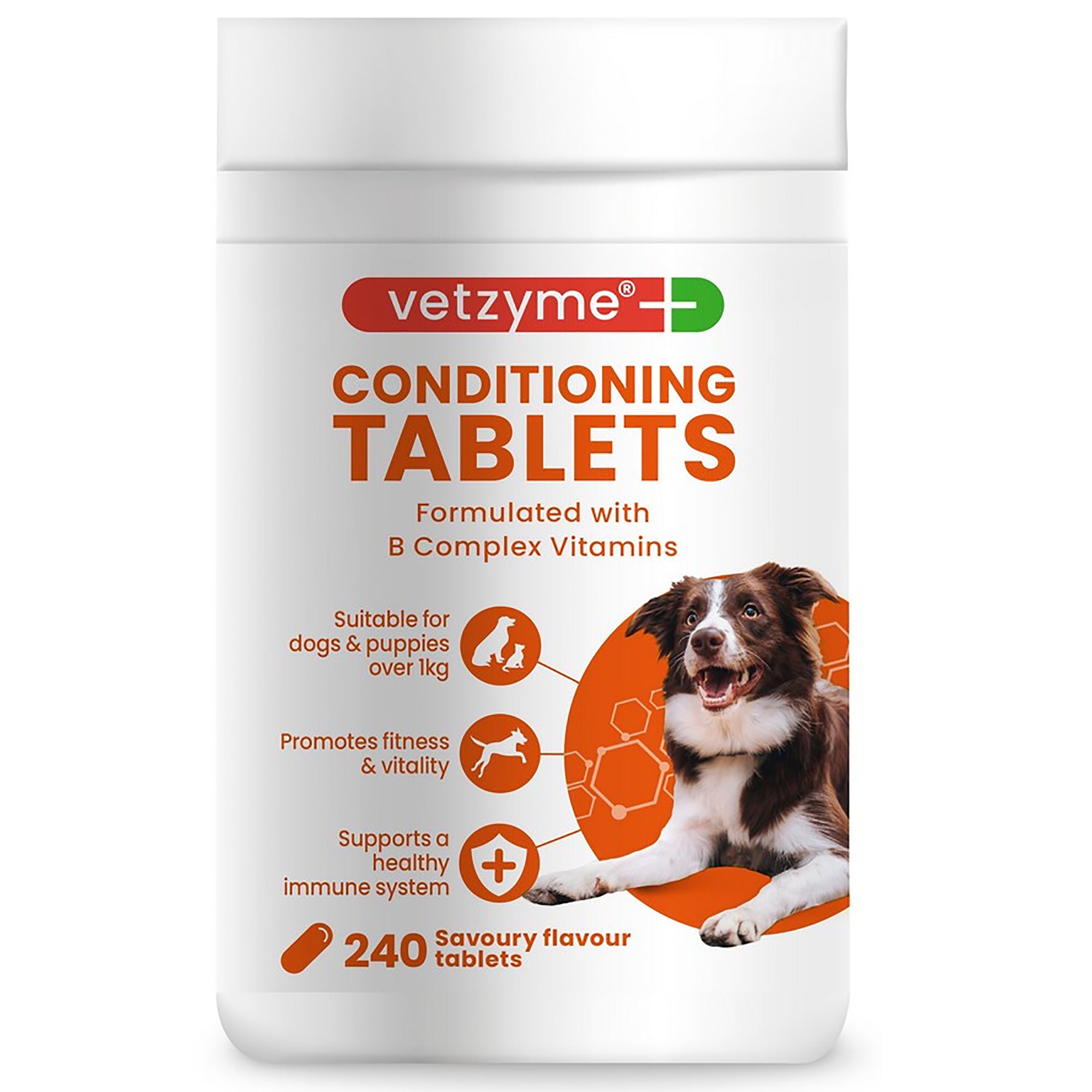 Bob Martin Vetzyme Conditioning Tablets For Dogs - 240 Pack