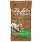 Dr John brown dog food bag with dog on