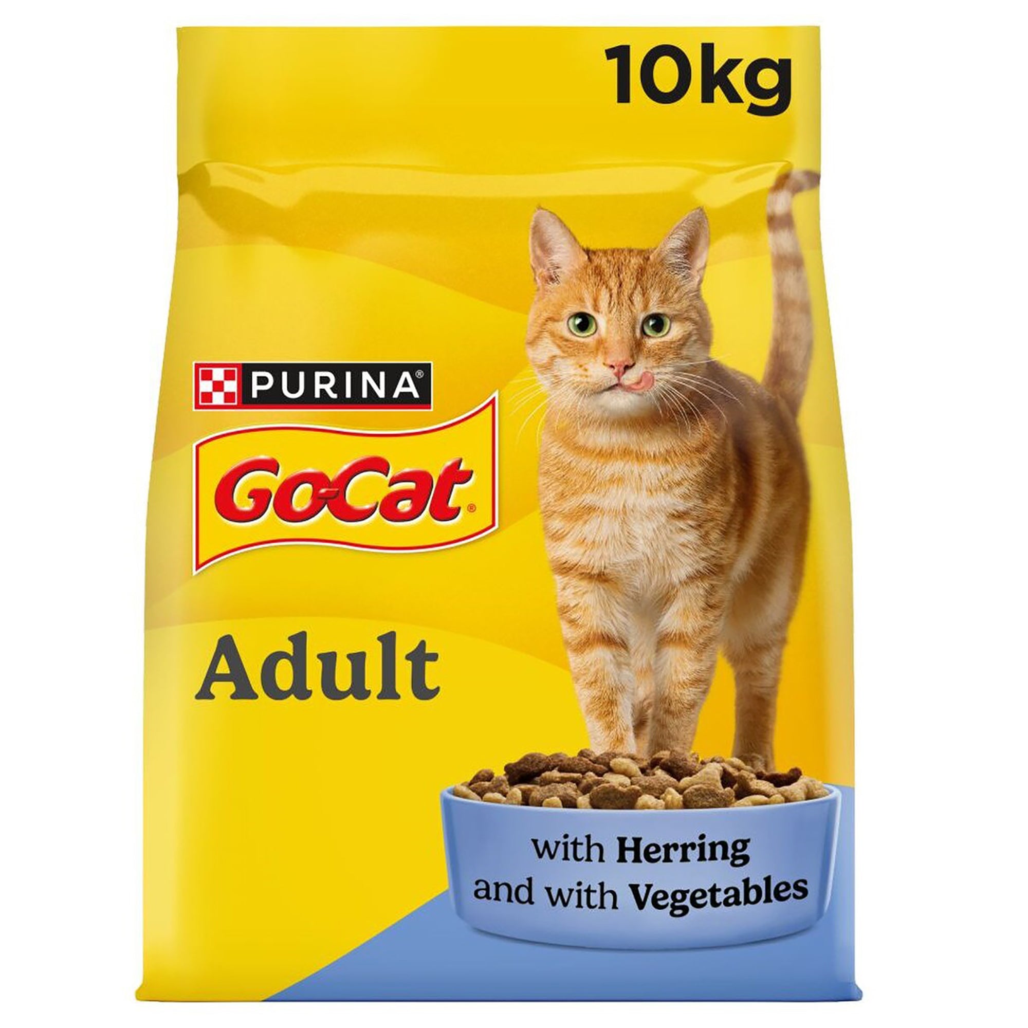 Go-Cat Adult Cat Herring Dry Cat Food 10kg