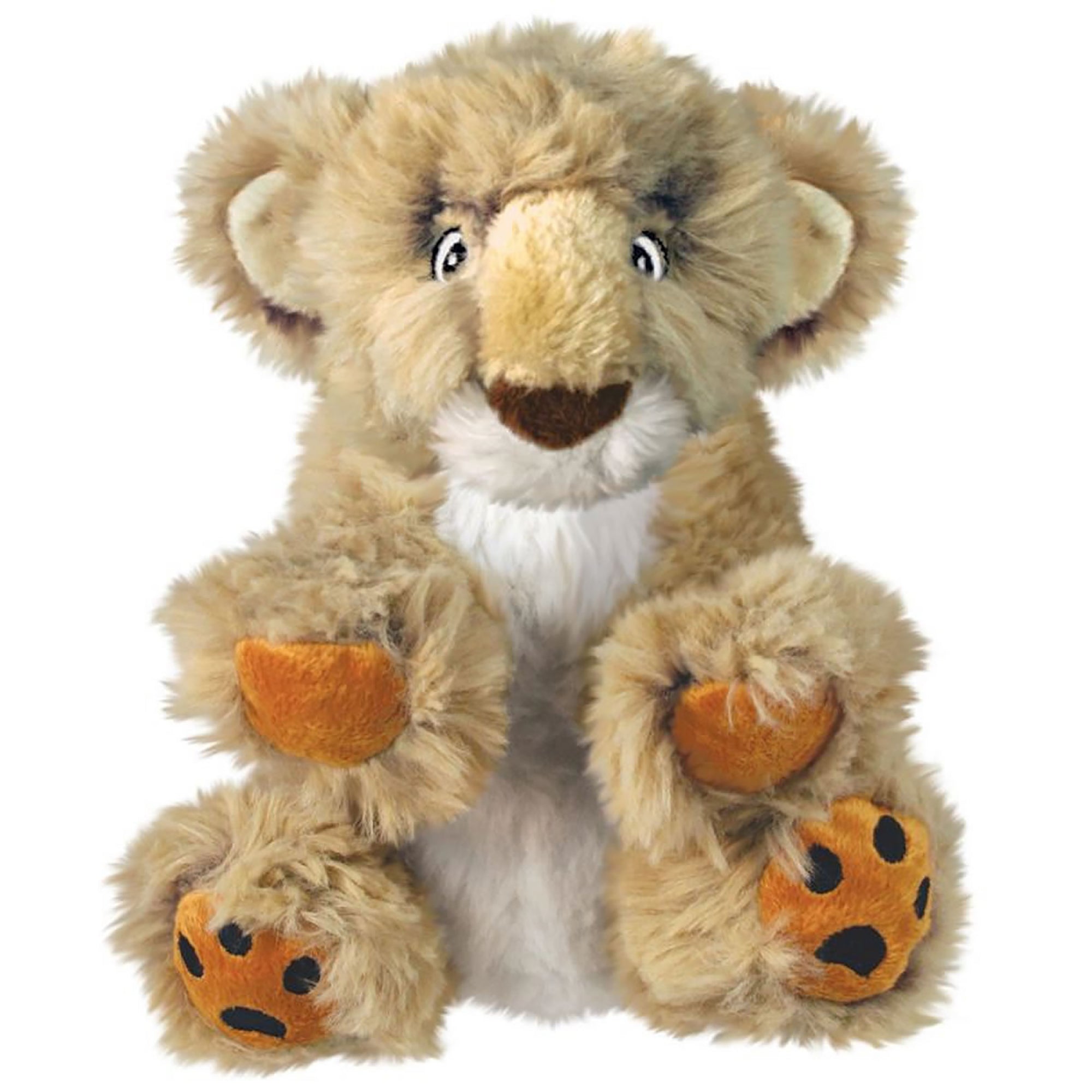 KONG Comfort Kiddo Lion soft plush dog toy for large dogs