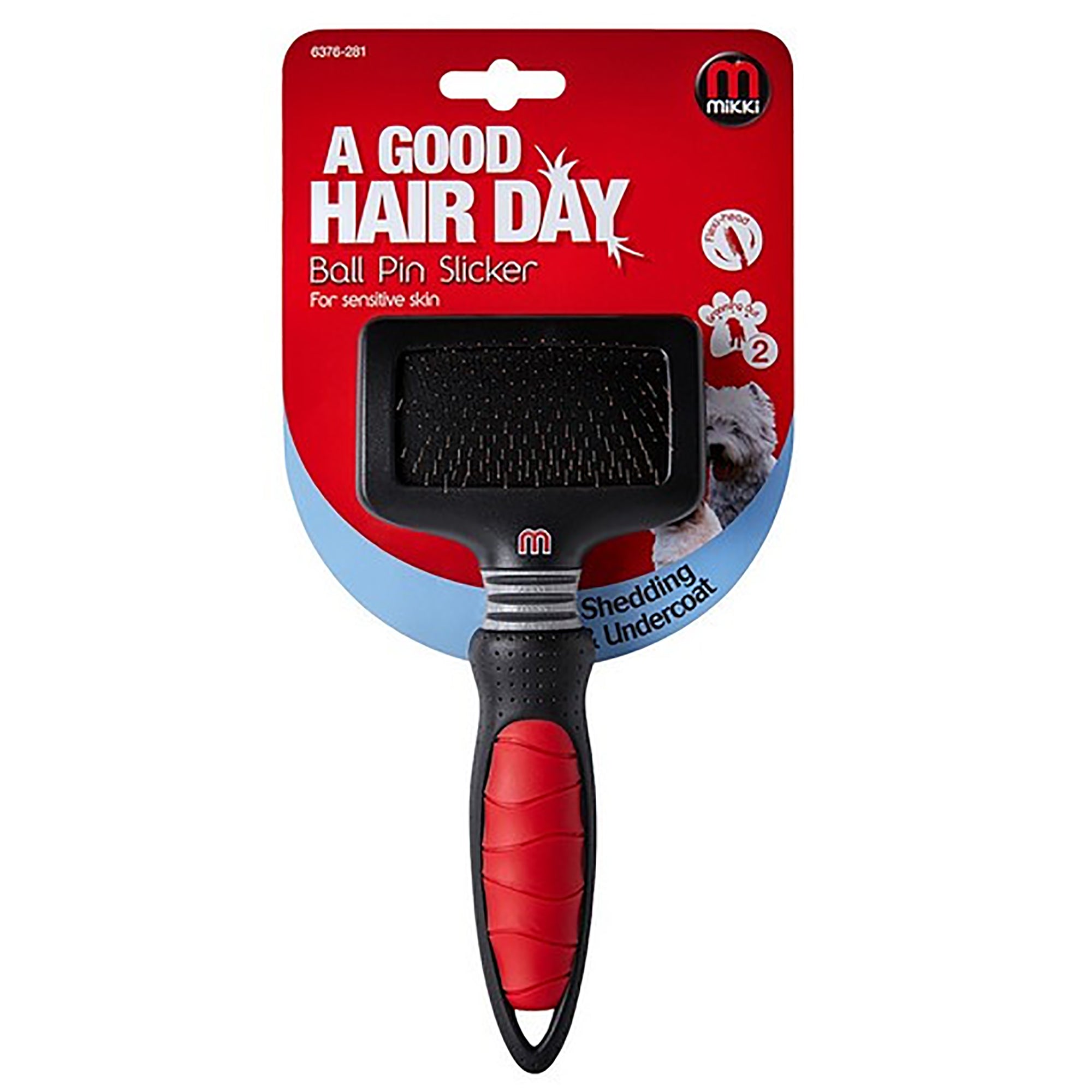 Mikki Ball Pin Slicker Small