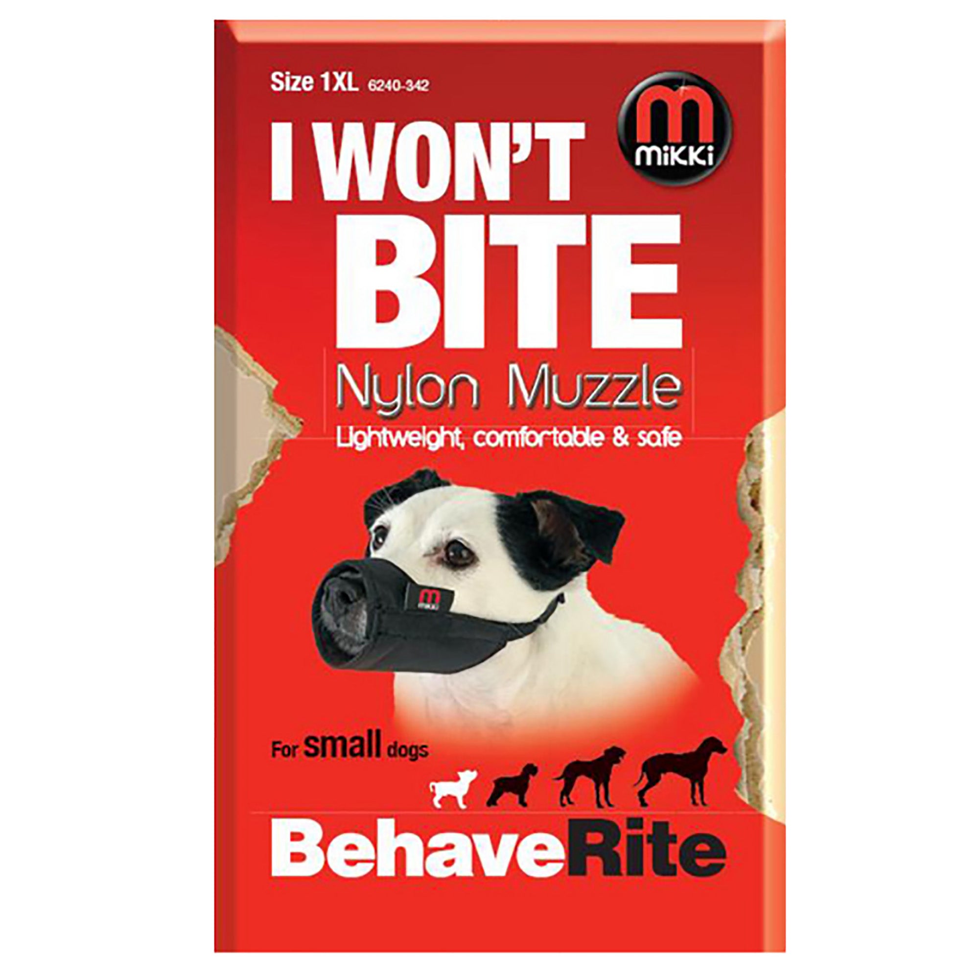 Mikki Dog Muzzle Size 1XL