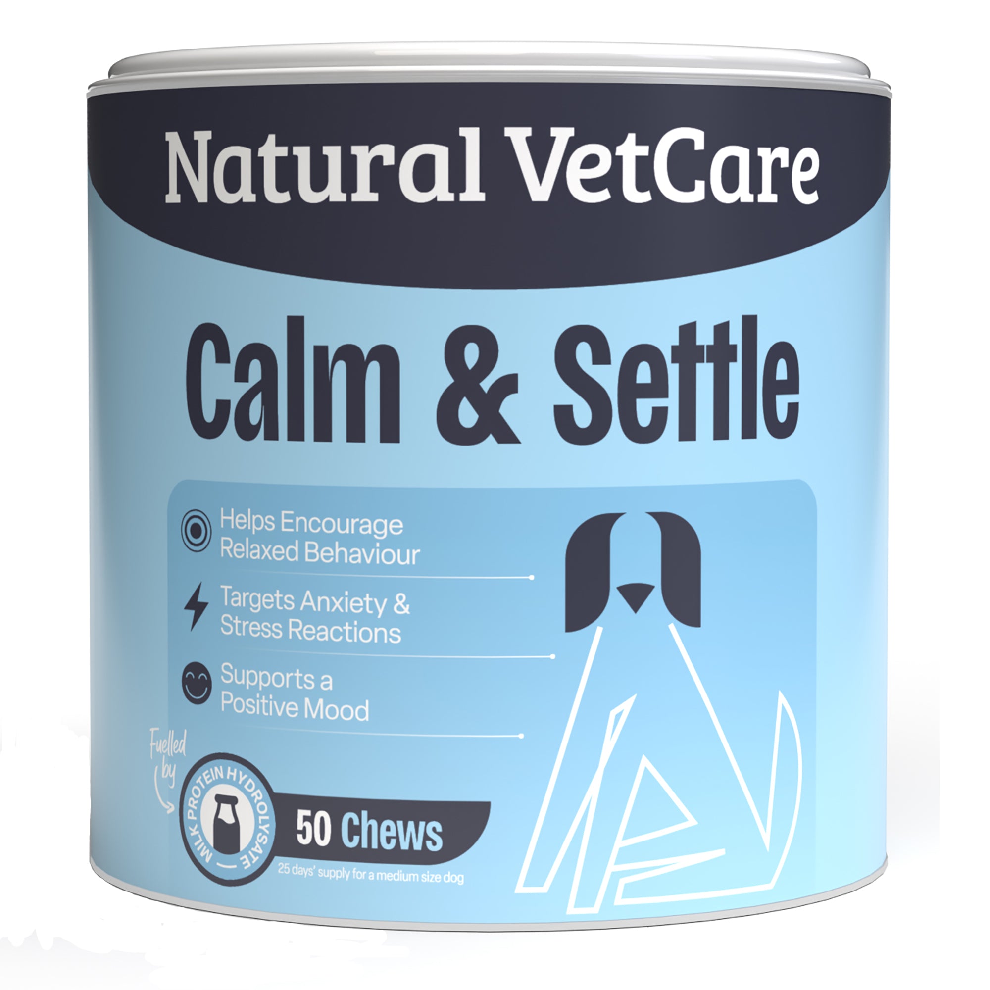 Natural Vetcare Calm & Settle Dog Chews - 50 Pack