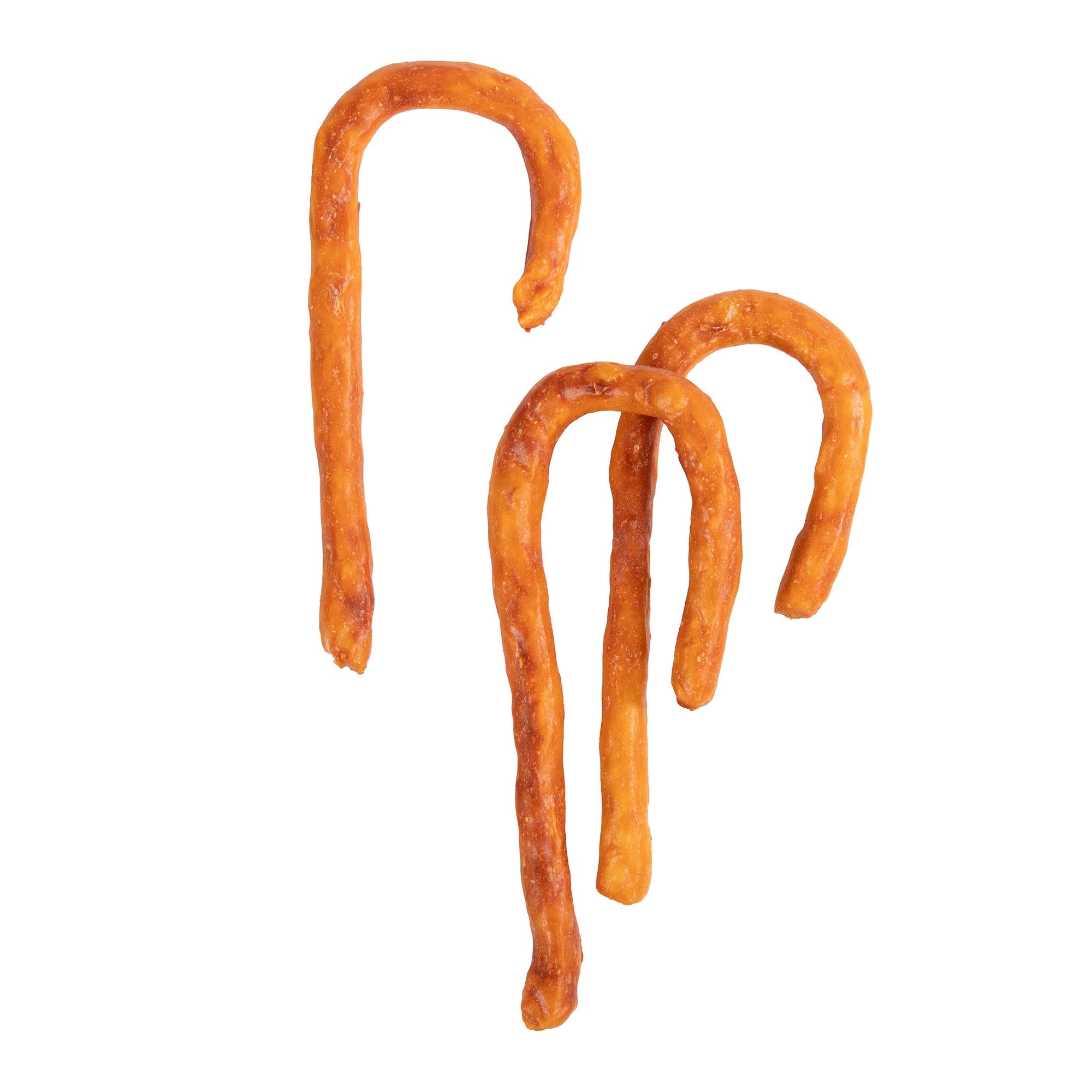 Rosewood Cupid & Comet Festive Collagen Candy Cane Dog Treats 3 Pack 15g — turkey-coated collagen chews