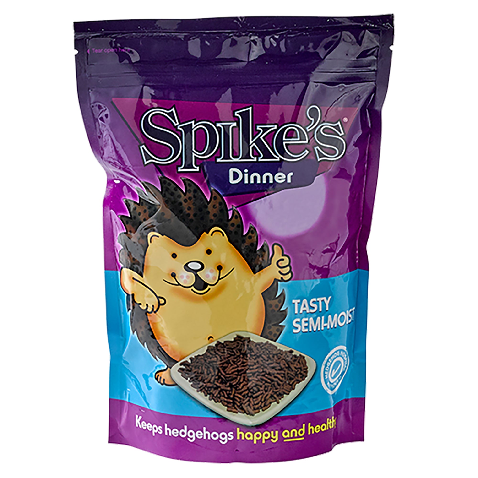 semi moist hedgehog food from Spikes 